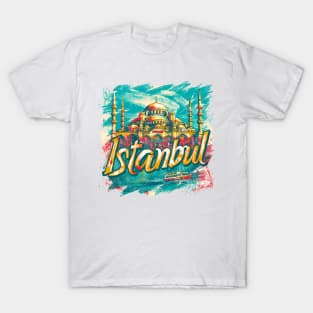 Istanbul Retro Turkey t-shirt T-Shirt